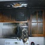 Fire Damaged Cabinets