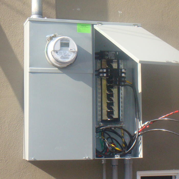 Electrical main panel upgrade