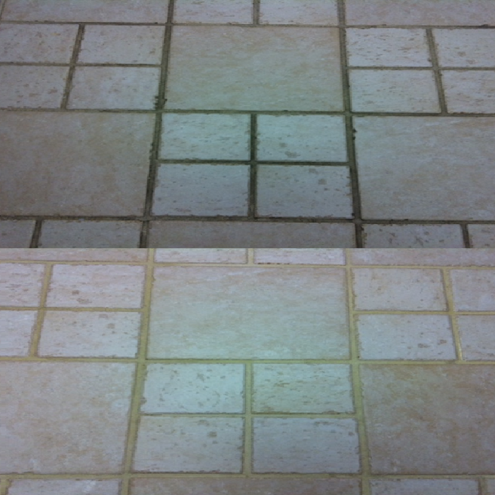 Ceramic Tile grout cleaning in Stamford
