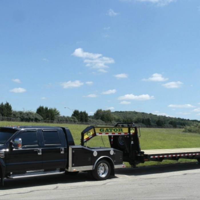 Flat bed trailer
