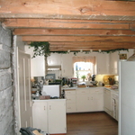 The original kitchen