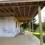 Decking in ready for ceiling