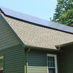 Beautiful Solar Panel System, Roof, and Siding.