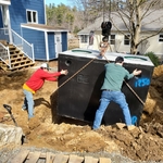 1250 gal cement tank