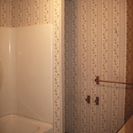 BEFORE, WALL PAPER, 7 TUB SUROUND