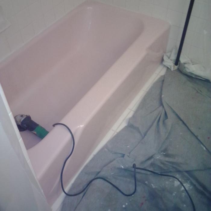 Remove the old tub