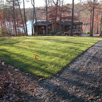 Sod with sprinklers