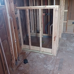 Floor mounted valve for stand alone tub filler