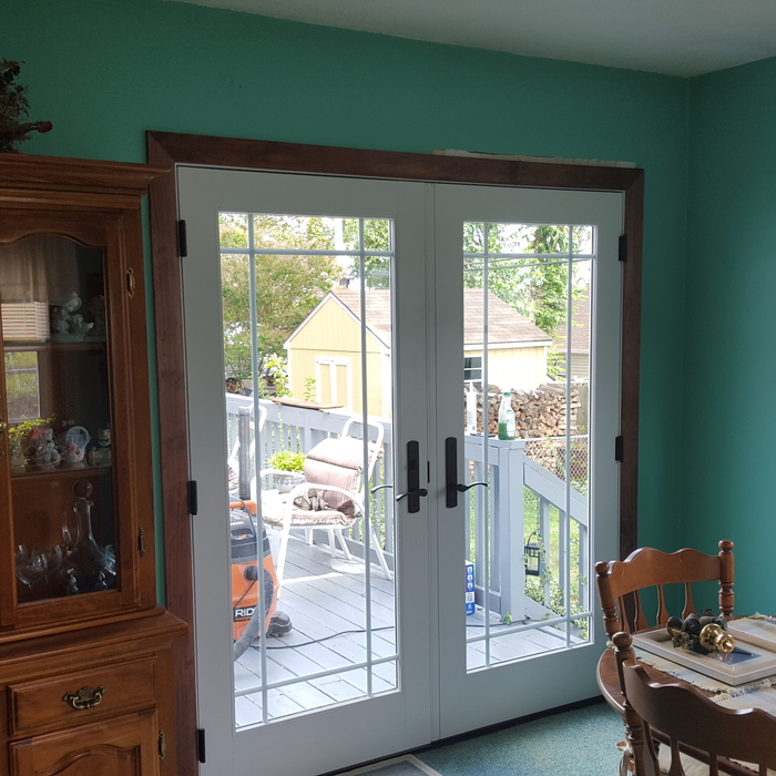 New door installed