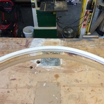 Curved handrail