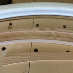 Curved handrail