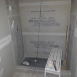 Drywall/Durarock Installed
