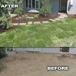 sod and landscape installation