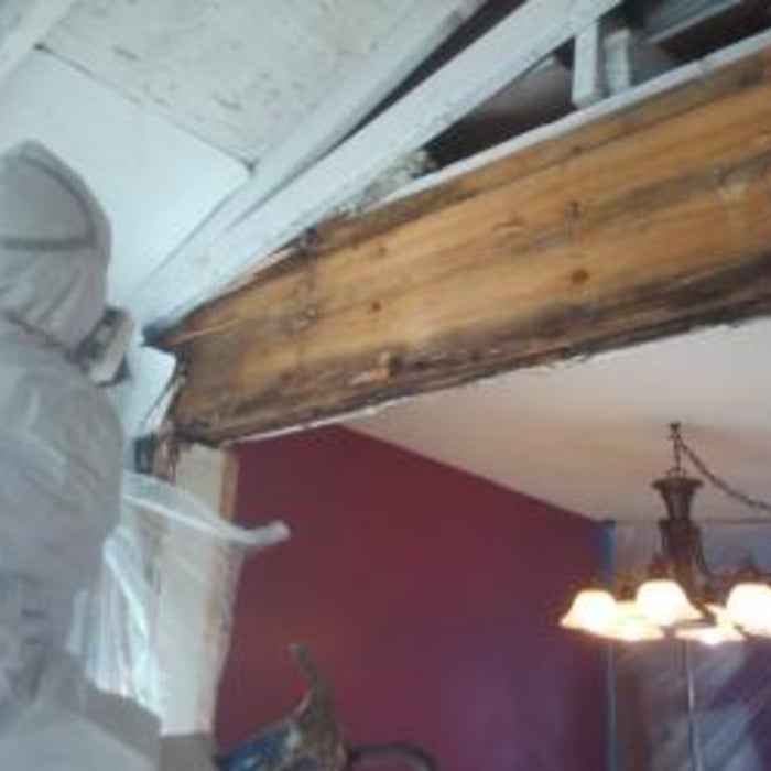 Mold covered header