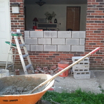 used to be a window
