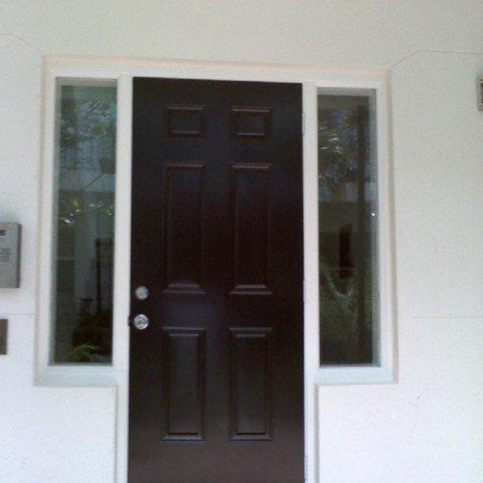 exterior door
