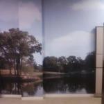 Office mural at Texas A&M