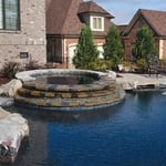 Hardscaping, Landscaping, Pool