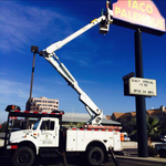 Sign lighting replacement