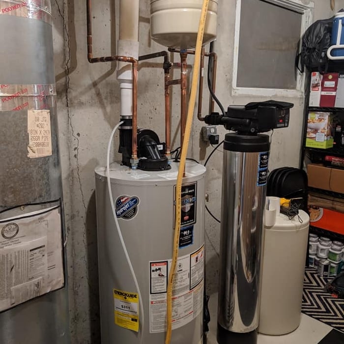 Power vented 50 gallon gas
