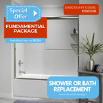 Tub shower combo