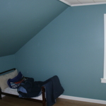 New walls, floors, trim, and paint