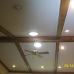 Solar Light tubes in the Living Room