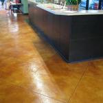 overlay with acid stain