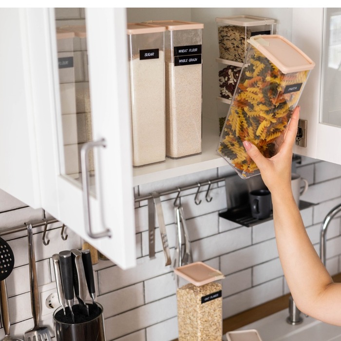 Filled bins to create better use of space