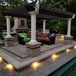 Pergola and Fireplace