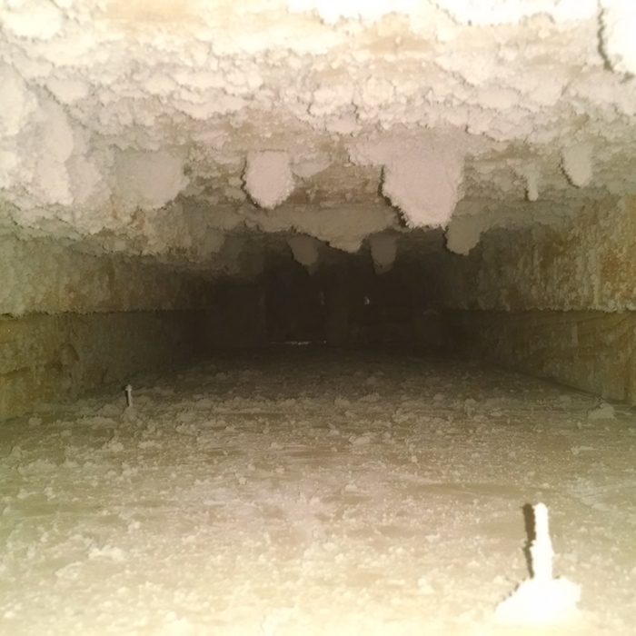 Chase run (wall cavity used for cold air return)
