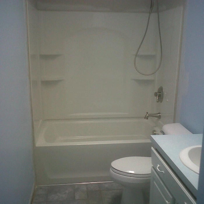 new tub & faucet