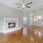 Living room/ fireplace