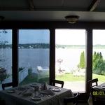R-20 window film on left two windows cuts 73% of