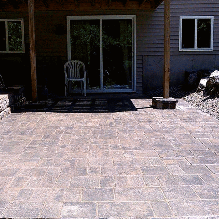 Small Retaining Wall Patio