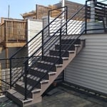New Railing and Staircase