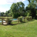 Slip Board Fence