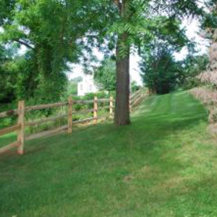 Three Rail Post and Rail