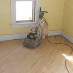White oak floor refinish