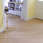 White oak floor refinish