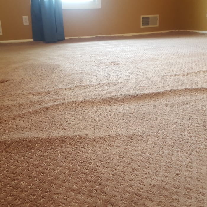 Before Carpet Re-stretching