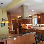 Cherry Cabinets & Granite Tops