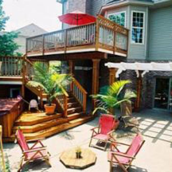 Cedar decks