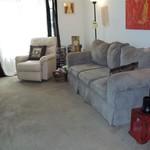 Living room after