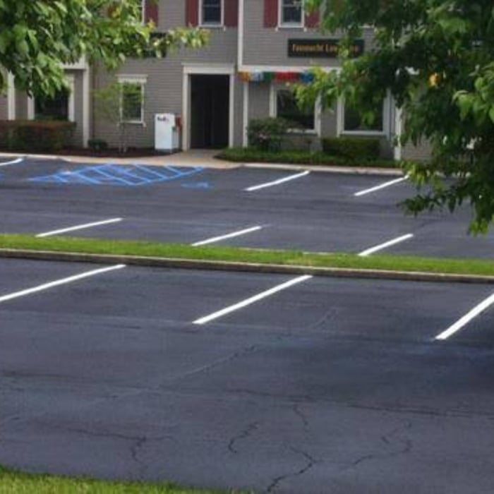 Seal coating & Striping
