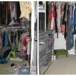 Closet Before and After