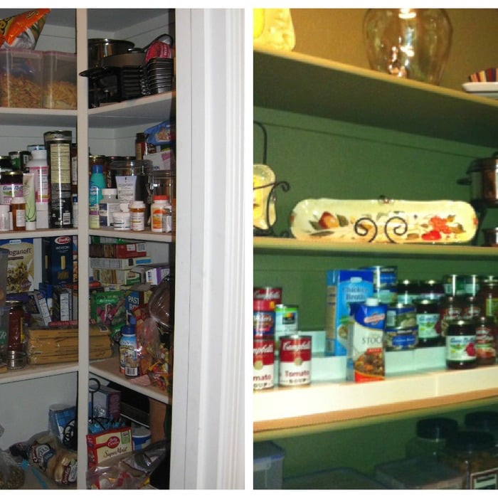 Pantry Before & After