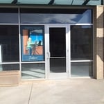 Aluminum and Glass door