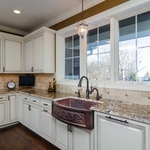 Granite with farm sink