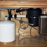 Under sink reverse osmosis with upgraded insta hot